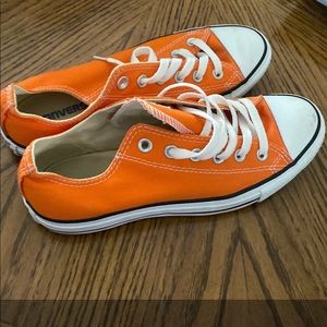 Orange Converse Lowtop